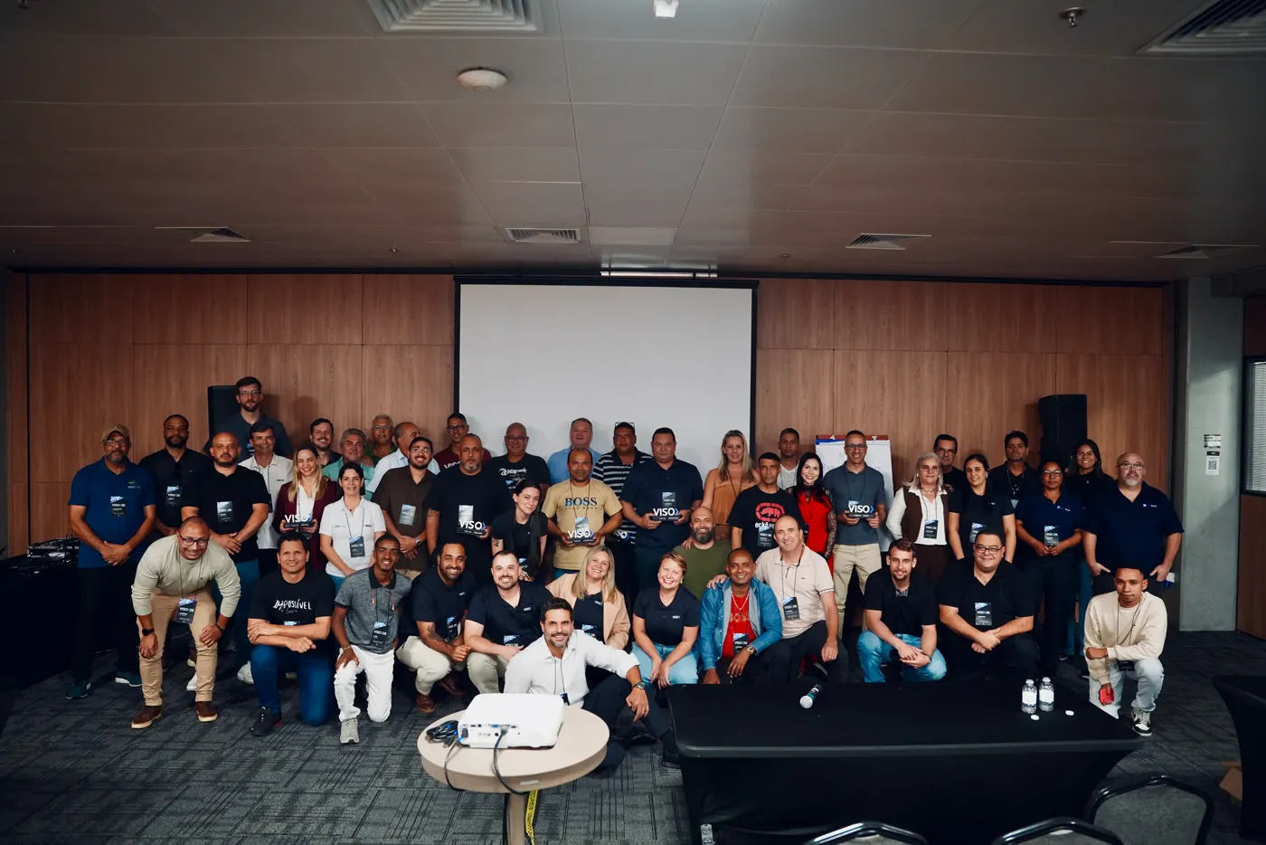 Time Visoflex e representantes de todos os estados do Brasil no VISO26, encontro comercial e técnico de 14/08/2026